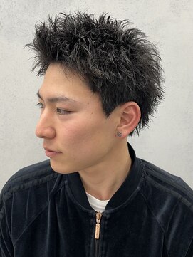 ルースト 西院店(ROOST) スパイキーショート×ピンパーマ