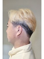 松本平太郎美容室 国立店&nbsp;メンズツーブロック×ブリーチ