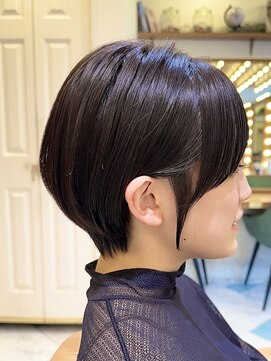 ロンド パルティール 大宮(Lond partir) イメチェン外ハネボブ美髪ワイドバングレイヤーショート/大宮