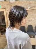 襟足くびれ×ウルフレイヤー×大人可愛いくびれショート