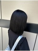 黒髪ボブ