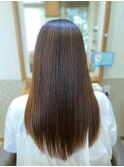 髪質改善ストレート