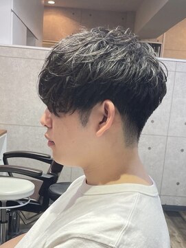 ルフレ 新宿本店2nd(Reflet) メンズカット/刈り上げ/似合わせカット/前下がり