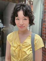 ドットプラス リム(Dot+LIM)&nbsp;（stylist高橋）カーリーボブパーマ