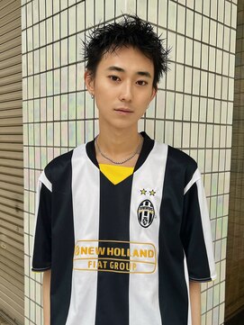 ヒュージ 三軒茶屋(huge) メンズパーマ/フェザーショート/スパイキーショート