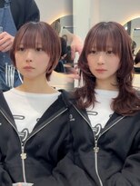 ラピステン 福岡天神 大名店(Lapis)&nbsp;エクステ/レイヤーカット/ウルフカット/ミニウルフ/ダブルカラー