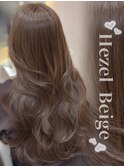 Hezel Beige × layer cut