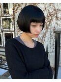 【チクロ】黒髪　ミニボブ　ショートボブ