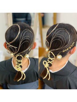 W’d BELL品川駅前店 ヘアセット/ヘアメイク/ヘアアレンジ/着付け専門店 ローポニー