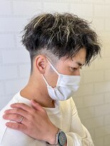 ニューヨークニューヨーク 桂店(NYNY)&nbsp;ハイライト/ツイストスパイラルパーマ/立体感メンズパーマ