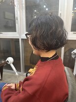 ヘアメイク デザート(HAIR MAKE DESART)&nbsp;木村法子【アゴラインボブ×パーマ】