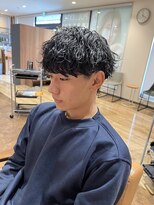 アンソメット 筑後店(UN SOMMET)&nbsp;メンズシャドウパーマ　ルーズパーマ