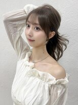 クレム 博多駅店(ChLem)&nbsp;ミディアムレイヤー 艶カラー 顔まわり髪質改善 博多美容室