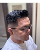 フォーコーナーズ(Four Corners)&nbsp;スキンフェードツーブロック刈り上げジェットモヒカンマンバン