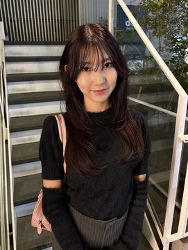 オブ ヘアー 自由が丘 ウエスト(Of HAIR WEST) ふんわりレイヤースタイル