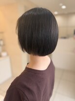 ヒビカ(HIBIKA) 丸みボブ 透明感グレージュ