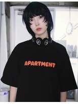 ネフ(NeF)&nbsp;ネイビーブルーとマッシュウルフレイヤー/i