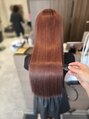 ハートライン(hair bridal Heart Line) 45日に一度のケアで手触りが良い髪になります。【メテオカラー】