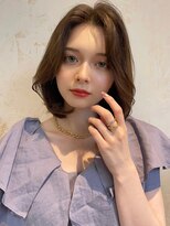 全席個室美容室 Zina津田沼 髪質改善/縮毛矯正【ジーナ】&nbsp;髪質改善　透明感ラベンダーグレージュカラー【Zina 津田沼】