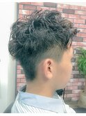 メンズ刈り上げパーマ