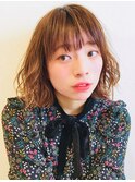 ふんわり軽やかボブ
