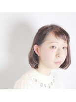 ラクサ ヘア ワークス(LAXA HAIR WORKS)&nbsp;カワイイ大人アゴ下ボブ♪