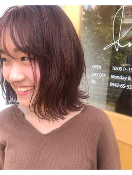 ヘアーデザイン リーム(Hair Design Rm.) ラフな オシャレBob
