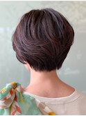 ［OCEAN Hair&Life 水田成美］マロンベージュ×ショートスタイル