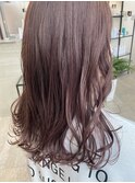 透け感ラベンダーカラー