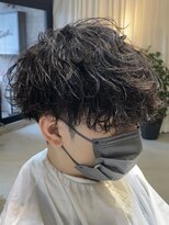 サップ 茨木店(Sup)&nbsp;波巻きスパイラルパーマツイストスパイラルパーマツーブロック