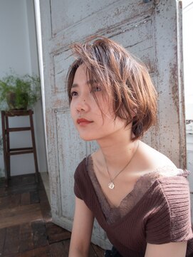 ウェル 高崎上大類店(well) かきあげバングショート[高崎/高崎駅]