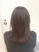 アローズ ステラプレイス店(HELLO'S) ミディアムレイヤー×キレイめハイライト