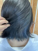 ハグ(Hug)&nbsp;［Hug］［鹿沼］インナーブルー×ボブ