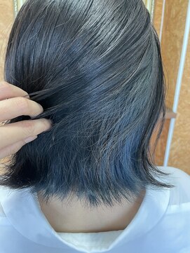 ハグ(Hug) ［Hug］［鹿沼］インナーブルー×ボブ