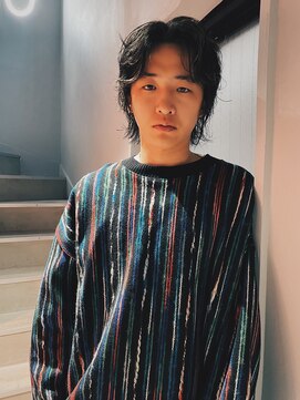 サル 代官山(SAL) 【SAL】natural wolf(くせ毛活かし)＊菅原誠＊