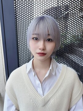 サロンドミルク 原宿(salon de MiLK) 【salon de MiLK 原宿】かっこかわいいシルバーホワイト