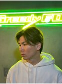 波巻き/マッシュパーマ/ウルフ/ハイライト<理容室>三軒茶屋