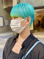 マックス フォー ヘアー(MAX FOR HAIR) 【デザインカラー】レイヤーショート×デザインカラー◎