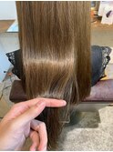 10月/前髪カタログ/インナーグレージュ/ピンクベージュ