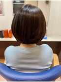 大人/40代50代/ショートボブ/ボブ/ミディアム/美髪/