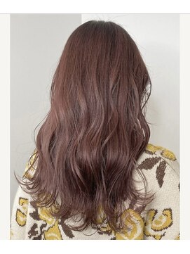 アースモード 亀戸店(EARTH Mode) 【艶感シースルーバング】韓国 髪型 大人可愛いウェーブ巻き髪