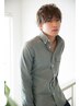 【男性クーポン！】カット+外国人風色彩カラー（全体）+アシストTr付 ￥6900