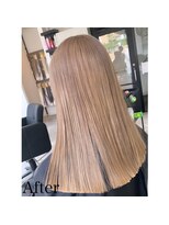 ラフ 難波店(LAFF) #セミディ#シアーカラー#ショートヘア#姫カット#ダークアッシュ