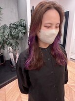 ラヴィズム 長岡店(LUVISM)&nbsp;ラベンダーベージュダブルカラーブリーチ長岡/新潟/宮関