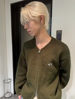 ペレ 梅田(PELE) ベリーショート/ダークアッシュ/ニュアンスパーマ/韓国マッシュ