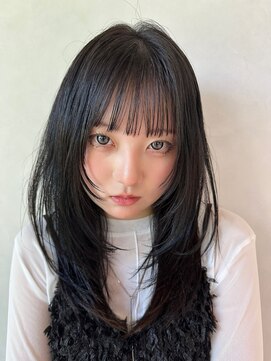 リアン バイ キートス(Lien by kiitos) フェイスレイヤー/顔周りカット/レイヤーカット