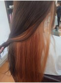 【ポイントカラー】フェイスフレーミングでお顔周りを華やかに◎