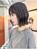 くびれボブa-4/グレージュ/20代30代