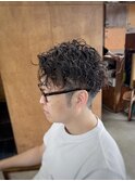 【山本智文】メンズスパイラルパーマ