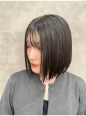 ボブ/ナチュラル/艶髪/髪質改善/トリートメント